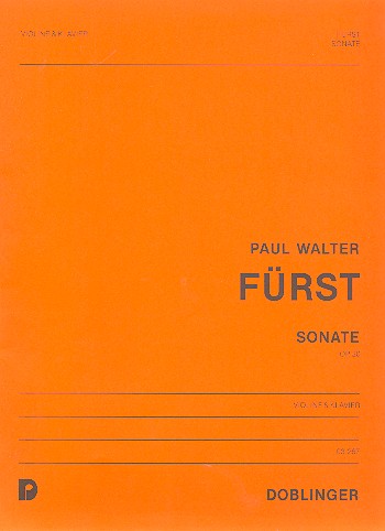 Sonate op.20&nbsp;&nbsp;für Violine und Klavier&nbsp;&nbsp;