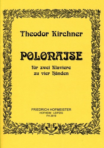 Polonaise für 2 Klaviere    