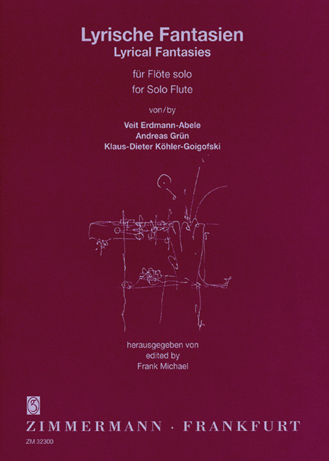 Lyrische Fantasien&nbsp;&nbsp;für Flöte solo&nbsp;&nbsp;