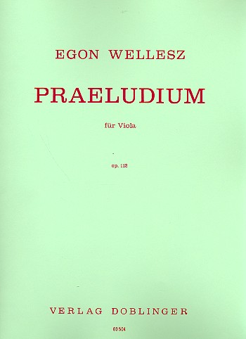 Präludium op.112 für Viola solo    