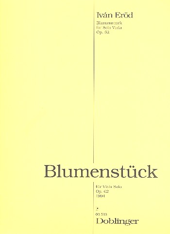 Blumenstück (1994) op.62  für Viola solo  