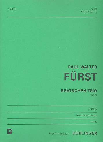 Bratschen-Trio op.67 für 3 Violen&nbsp;&nbsp;Partitur und Stimmen&nbsp;&nbsp;