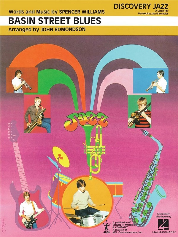 BASIN STREET BLUES: FOR JAZZ  ENSEMBLE  SCORE+PARTS