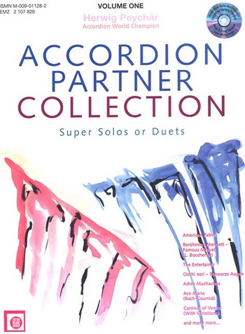 Accordion Partner Collection (+CD)  vol.1 super solos or duets  Spielpartitur
