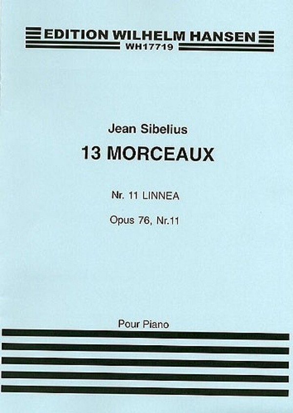 Linnaea op.76,11 pour piano&nbsp;&nbsp;13 morceaux n.11&nbsp;&nbsp;