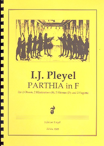Parthia F-Dur für 2 Oboen,  2 Klarinetten, 2 Hörner, 2 Fagotte  Stimmen