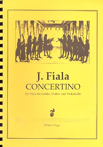 Concertino für Viola da gamba,  Violine und Violoncello  Partitur und Stimmen