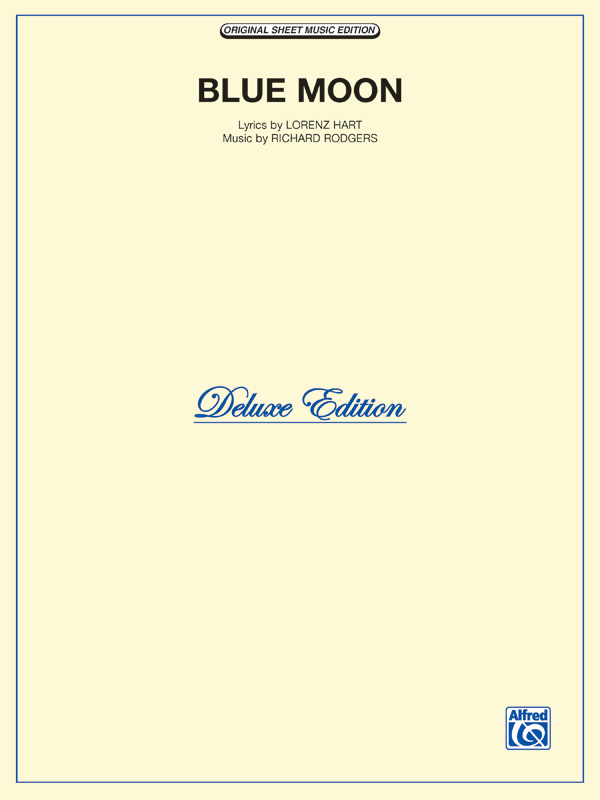 Blue Moon: Einzelausgabe&nbsp;&nbsp;gesang / klavier / gitarre&nbsp;&nbsp;