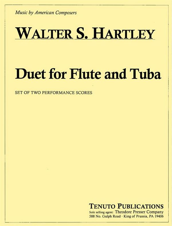DUET FOR FLUTE AND TUBA&nbsp;&nbsp;2SPIELPARTITUREN&nbsp;&nbsp;