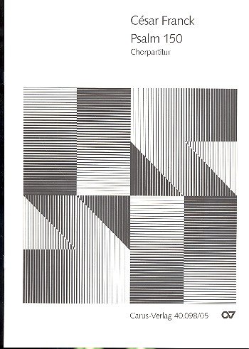 Psalm 150 für gem Chor und Orchester  Chorpartitur  
