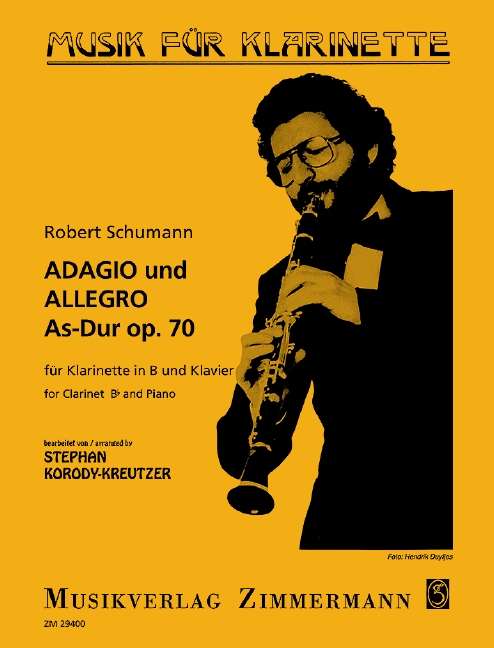 Adagio und Allegro As-Dur op.70&nbsp;&nbsp;für Klarinette und Klavier&nbsp;&nbsp;