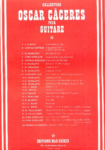 Fantaisie op.30 no.7&nbsp;&nbsp;pour guitar&nbsp;&nbsp;