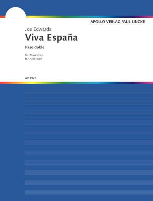 Viva Espana Paso doble  für Akkordeon  