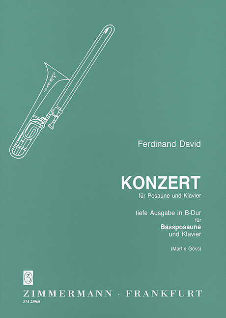 Konzert   für Posaune und Klavier  für Bassposaune und Klavier (tief)