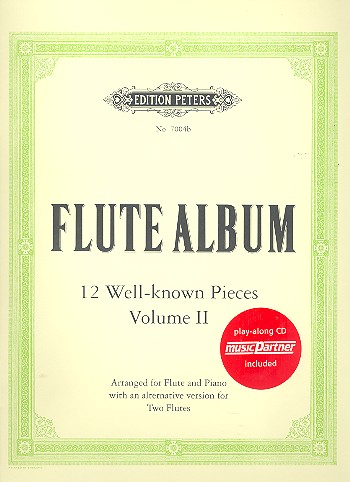 Flute Album vol.2 (+CD)&nbsp;&nbsp;for flute and piano (2 flutes)&nbsp;&nbsp;
