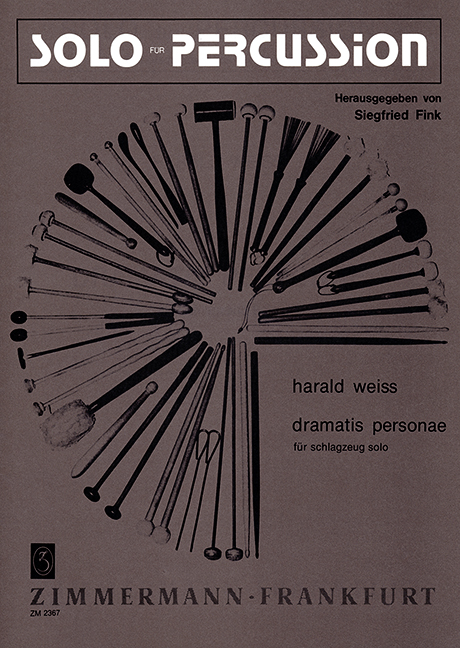 Dramatis personae&nbsp;&nbsp;für Schlagzeug solo&nbsp;&nbsp;