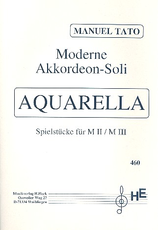 Aquarella Spielstücke für  Akkordeon M2/M3  