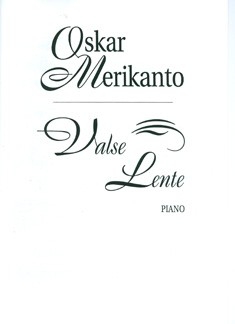 Valse lente  für Klavier  