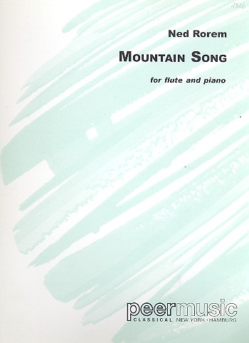 Mountain Song for flute and piano  (oboe, violin, cello)  