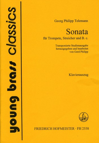 Sonate &nbsp;&nbsp;für Trompete, Streicher und Bc&nbsp;&nbsp;für Trompete und Klavier