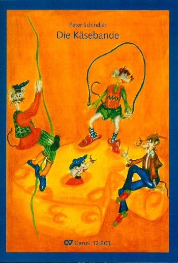 Die Käsebande&nbsp;&nbsp;für Kinderchor und Klavier (Rhythmusgruppe ad lib)&nbsp;&nbsp;Partitur