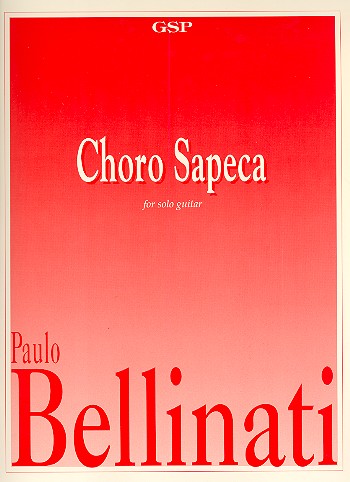 Choro sapeca for solo guitar    