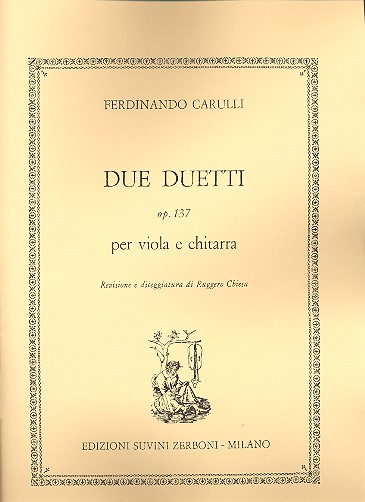 2 Duetti op.137   für Viola und Gitarre  Partitur und Stimmen