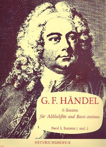 6 Sonaten Band 1 (Nr.1-2)  für Altblockflöte und Bc  