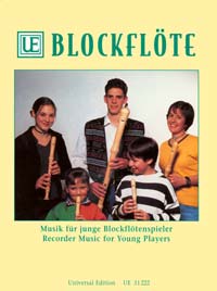 Musik für junge Blockflötenspieler&nbsp;&nbsp;für Blockflöte mit und ohne Begleitung&nbsp;&nbsp;