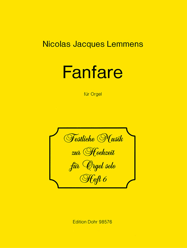 Fanfare  für Orgel  