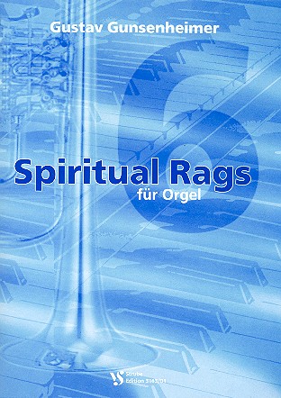 6 spiritual Rags  für Orgel  