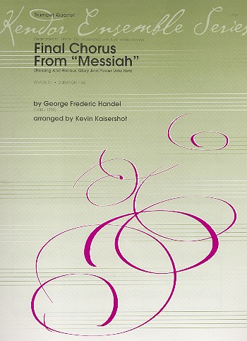 Final Chorus from Messiah&nbsp;&nbsp;for 4 trumpets&nbsp;&nbsp;score and parts