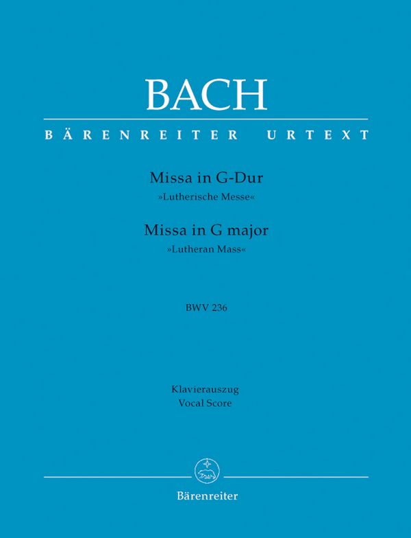 Messe G-Dur BWV236 
