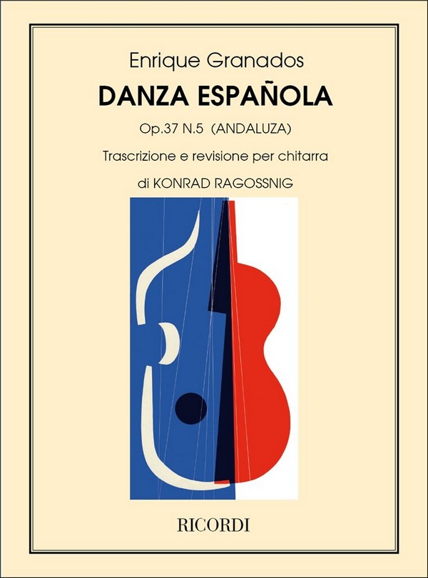 Danza espanola op.37,5&nbsp;&nbsp;für Gitarre (Andaluza)&nbsp;&nbsp;