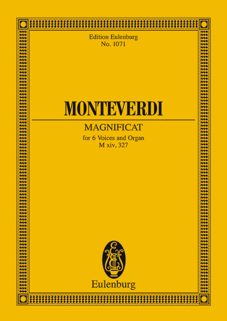Magnificat MXIV,327&nbsp;&nbsp;for 6 voices and organ&nbsp;&nbsp;Studienpartitur