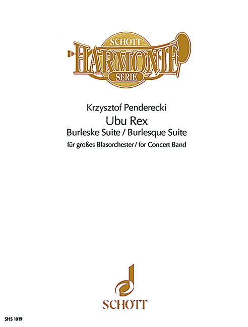 Ubu Rex  für Blasorchester  Partitur