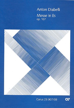 Messe Es-Dur op.107 für gem  Chor, Orchester und Orgel  Orgelauszug