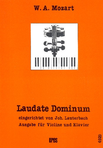 Laudate Dominum  für Violine und Klavier  