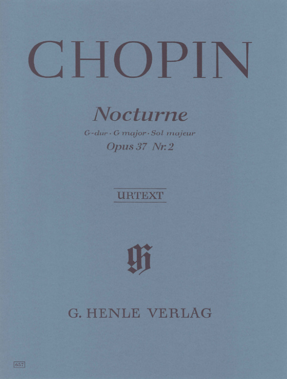 Nocturne G-Dur Op.37,2&nbsp;&nbsp;für Klavier&nbsp;&nbsp;