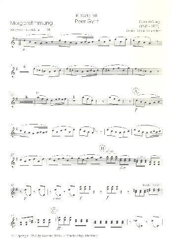Peer-Gynt-Suite Nr.1 op.46&nbsp;&nbsp;für Zupforchester&nbsp;&nbsp;Mandoline 1