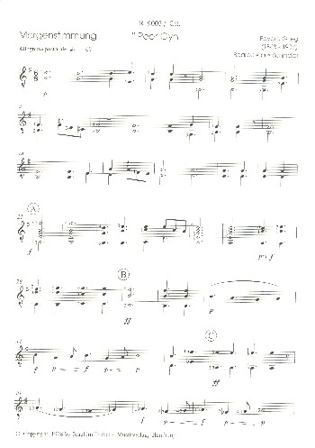 Peer-Gynt-Suite Nr.1 op.46&nbsp;&nbsp;für Zupforchester&nbsp;&nbsp;Gitarre