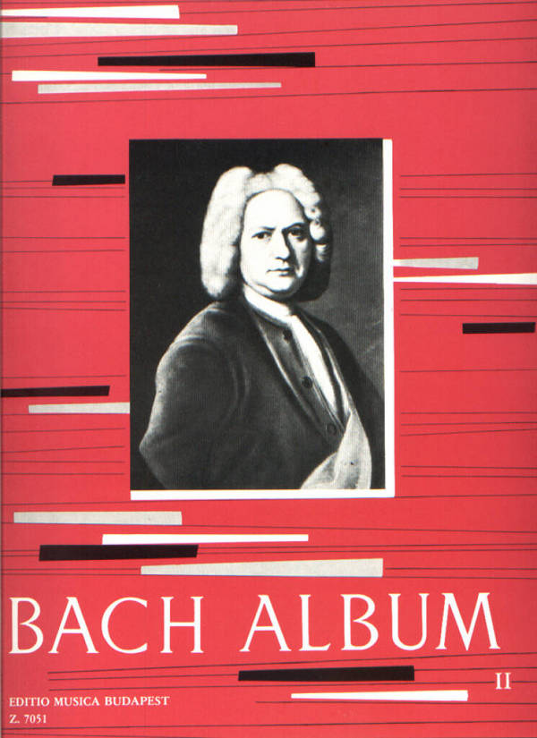 Bach-Album Band 2&nbsp;&nbsp;für Klavier&nbsp;&nbsp;
