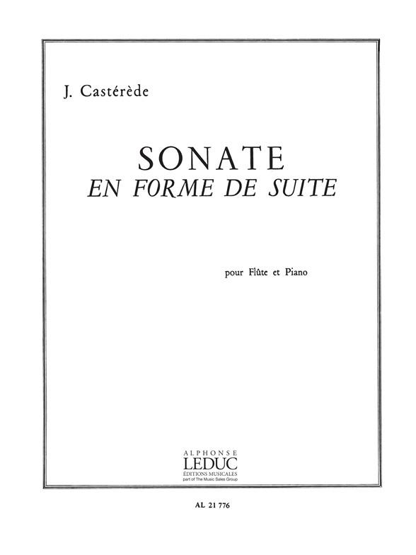 Sonate en forme de suite pour&nbsp;&nbsp;flûte et piano&nbsp;&nbsp;