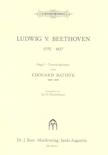 Marche réligieuse des ruines d'Athen&nbsp;&nbsp;für Orgel&nbsp;&nbsp;