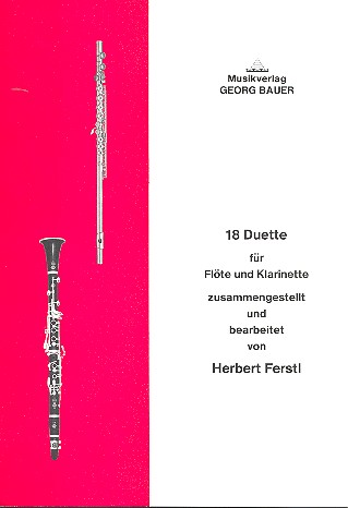 18 Duette  für Flöte und Klarinette  Spielpartitur