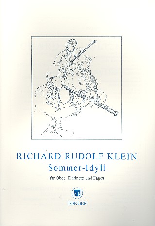 Sommer-Idyll für Klarinette,  Oboe und Fagott  Partitur und Stimmen