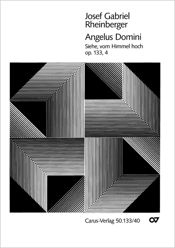 ANGELUS DOMINI OP.133,4 FUER GEM&nbsp;&nbsp;CHOR (SSATTB) A CAPPELLA  PARTITUR&nbsp;&nbsp;(LA/DT)