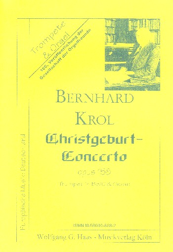 Christgeburt - Concerto op.158  für Trompete und Orgel  