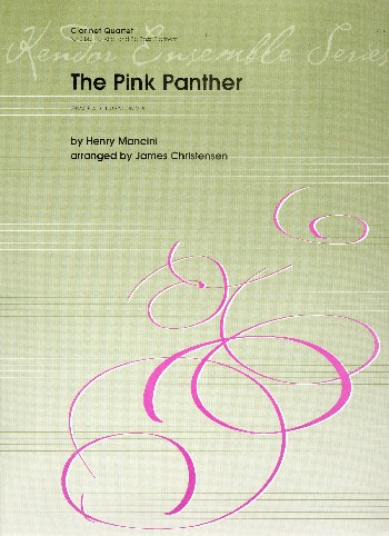 The Pink Panther  for 4 clarinets (Bb/Bb/Eb/Bass)  score and parts