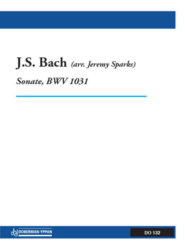 Sonate BWV1031&nbsp;&nbsp;für 4 Gitarren&nbsp;&nbsp;Partitur und Stimmen